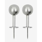 HOUSE DOCTOR Hooks, Hdball, Silver Finish - SILVER FINISH - D:8 cm.XL:4 cm
