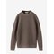 MANGO Structured Knitted Sweater - MEDIUM BROWN - 116 – kuva 1