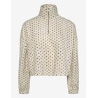 NOISY MAY Nmfleci L/S Zipper Blouse Aop - BIRCH - S