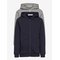 MINYMO Sweat Jacket W. Hood (2-Pack) - GREYMELANGE - 146 – kuva 1