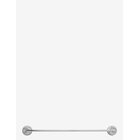 LENE BJERRE Liva Towel Rack 60X7.6X6.5 Cm. Silver - SILVER - 60X 6.5X 7.6 cm