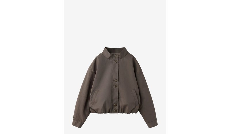 MANGO Bomber Jacket - BROWN - 146 – kuva 1/1
