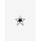 PANDORA Platinum Star Openwork Charm - BLUE - One Size – kuva 1