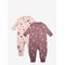 LINDEX 2-Pack Pyjamas - DUSTY LILAC - 68 – kuva 1