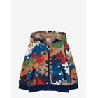 BOBOLI Fleece Jacket Printed For Boy -Bci - PRINT - 128