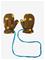 BOBO CHOSES Pixel Abduction All Over Mittens - BROWN - One Size – kuva 1