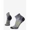 SMARTWOOL Run Zero Cushion Ankle Socks - MEDIUM GRAY - M – kuva 1