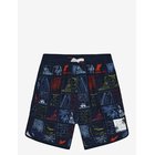 COLOR KIDS Swim Long Shorts, Aop - DRESS BLUES - 134