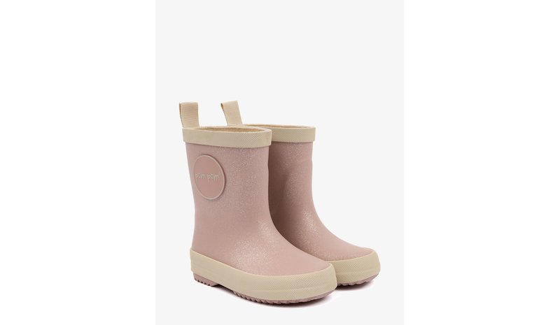 POM POM Gumboots Solid - ROSE GLITTER - 28 – kuva 1/1