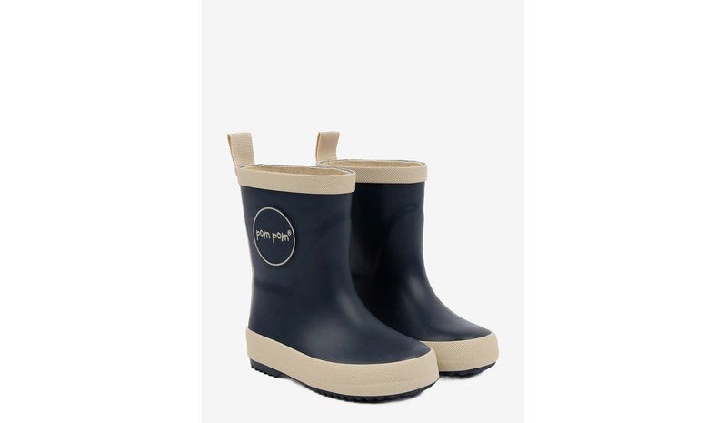 POM POM Gumboots Solid - NAVY - 25 – kuva 1/1