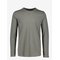 LINDBERGH Basic O-Neck Stretch Tee L/S - DK GREY STONE - 3XL – kuva 1