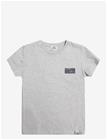 MADS NØRGAARD Single Cotton Tuvina Mini Mirror Tee - MID GREY MELANGE - 104