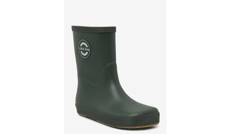 MIKK-LINE Wellies Solid - Barefoot - KOMBU GREEN - 26 – kuva 1/1