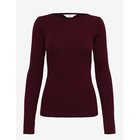 LEE JEANS Slit Sleeve Rib Tee - FIG - L x 00
