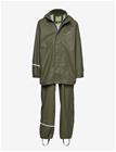 CELAVI Basic Rainwear Set -Solid Pu - ARMY - 110