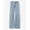 MANGO Embroidered Straight-Leg Jeans - OPEN BLUE - 32 – kuva 1