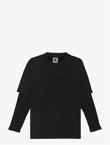 DC Dc Twofer Ls Youth - BLACK - 140 – kuva 1/1