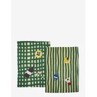 BYON Kitchen Towel Sera 2Pcs/Set - GREEN - 50X70 cm
