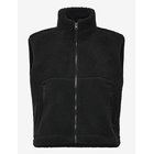 NOISY MAY Nmmasey Short Teddy Vest Noos - BLACK - M