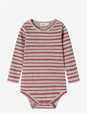 MARMAR COPENHAGEN Benedicte - CHERRY STRIPE - 62 – kuva 1/1