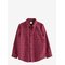 LINDEX Checked Shirt - DARK RED - 128 – kuva 1