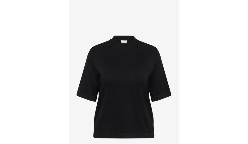 KAFFE CURVE Kcliama Lurex Pullover - BLACK DEEP - S – kuva 1/1