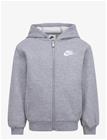 NIKE Nkn N Nsw Club Fleece Lbr Fz - DK GREY HEATHER - 92/98