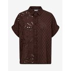 NÜMPH Nupalma Sleeveless Shirt - CHICORY COFFEE - 34