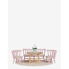 LUNDBY Lundby Matsalsmöbler 4 St - MULTI - One Size