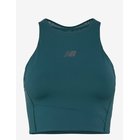 NEW BALANCE Rc Elite Storage Crop Tank - MEDUSA GREEN - L