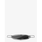 EVA TRIO Hældelåg 16 Cm - BLACK/STEEL - Ø 16 cm