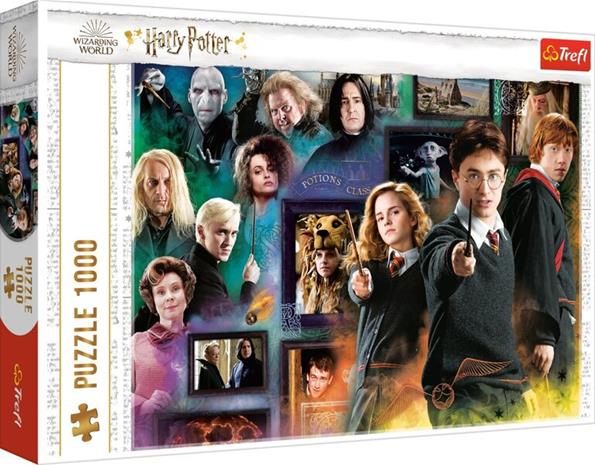 TREFL 1000 det. Harry Potter palapeli, Palapelit