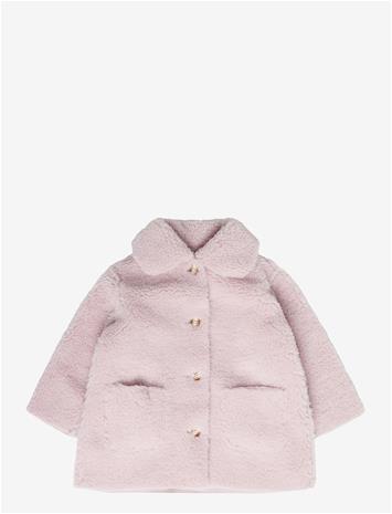 MANGO Reversible Shearling Coat - PINK - 104 – kuva 1/1