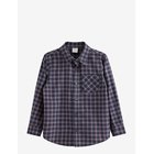 LINDEX Checked Shirt - NAVY - 92