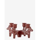BLOOMINGVILLE Siffer Advent Candle Holder - RED - H13 cm