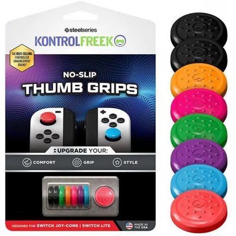 KontrolFreek No-Slip Thumbgrip for Joy-Con 8-pack, Nintendo Switch -ohjainapu – kuva 6/6