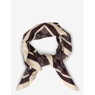 DANTE6 Monogram Printed Scarf - DARK PLUM - One Size