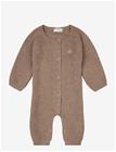 NOPPIES Unisex Playsuit Monrovia Ls - P757 TAUPE MELANGE - 44