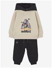 BOBOLI Set Fleece For Boy -Bci - CRÈME - 80