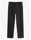 LINDEX Flannel Trousers - BLACK - 146