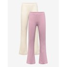 MINYMO Sweat Leggings (2-Pack) - ELDERBERRY - 140