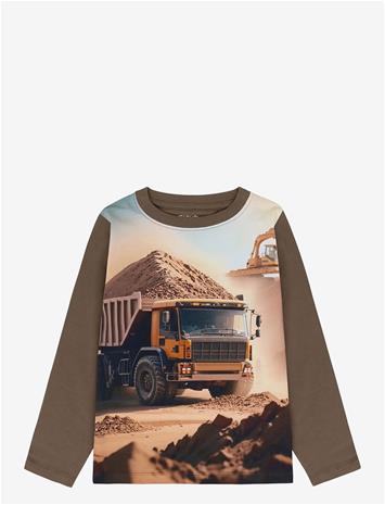 MINYMO T-Shirt Ls - CHOCOLATE CHIP - 116