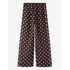 NAME IT Nkfonea Wide Swe Pant Unb - COFFEE BEAN - 164
