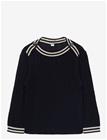 FUB Baby Zigzag Blouse - DARK NAVY - 62