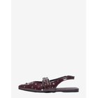 ONLY Onlaura-5 Pu Slingback Buckle Ballarina - BURGUNDY - 39