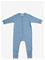 SMALLSTUFF Night Suit, Light Blue Melange Drop Needle, Merino Wool - LIGHT BLUE - 74 – kuva 1