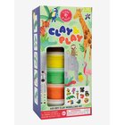 FLOSS & ROCK Jungle Clay & Play - GREEN - 24X18X5