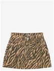 DAILY 7 Animal Skirt - GINGER ROOT - 134