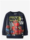 NAME IT Nmmdion Spider Nreg Sweat Unb Noos Mar - NAVY BLAZER - 110