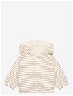 NOPPIES U Cardigan Neddie Reversible - N333 STRIPE PATTERN OFF WHITE - 68
